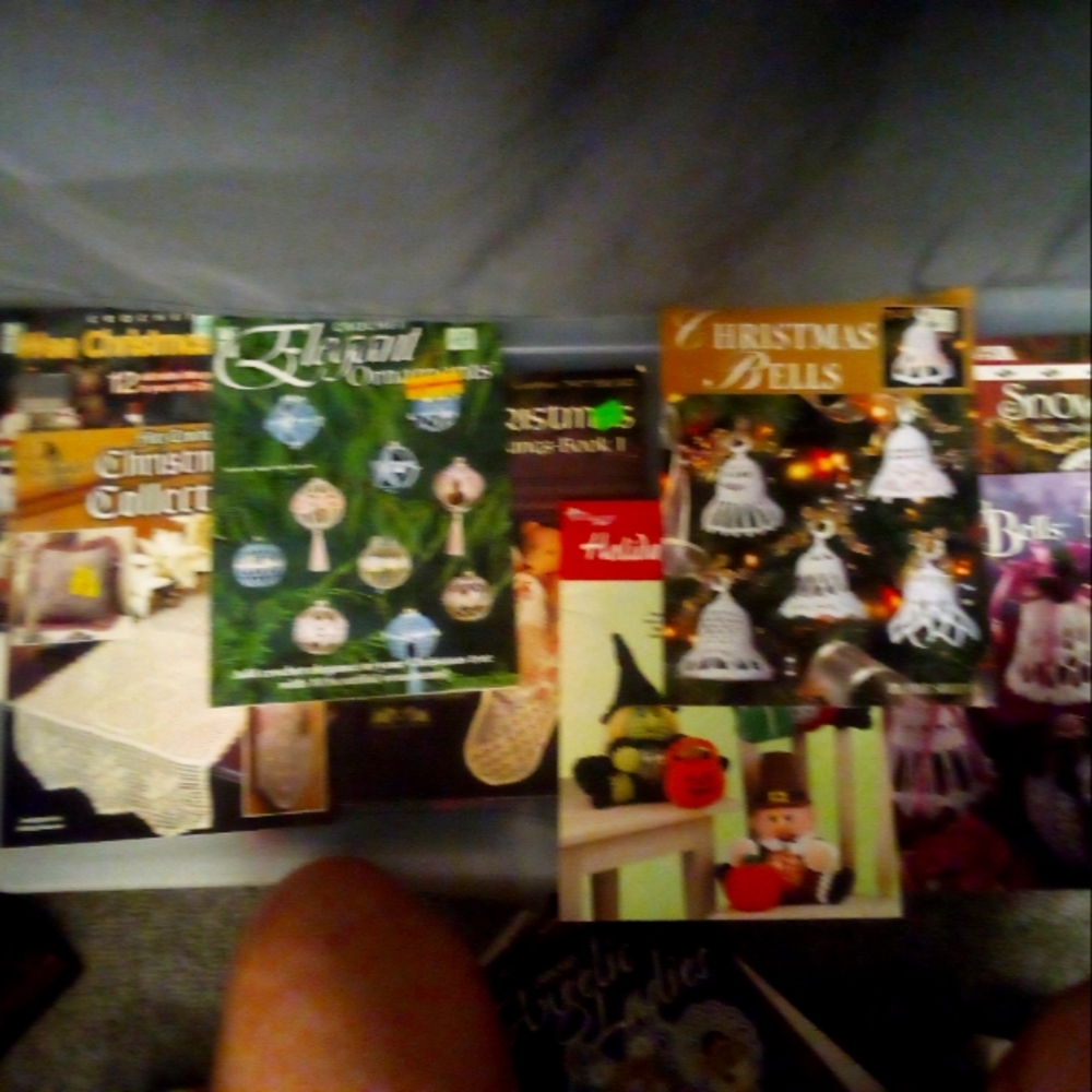 Lot of 11 crochet books